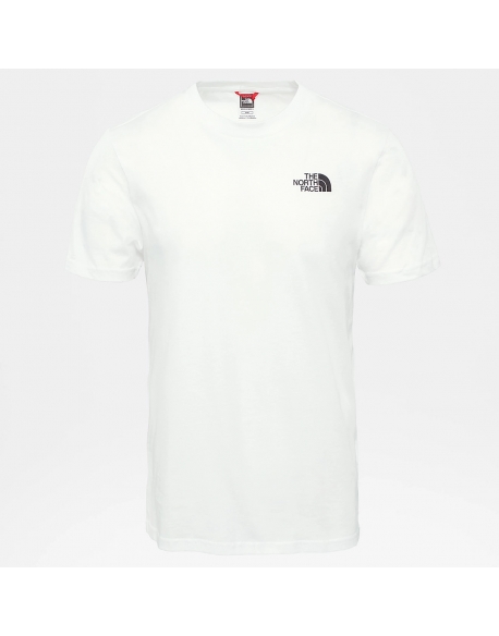 THE NORTH FACE M S/S SIMPLE DOME TEE WHITE