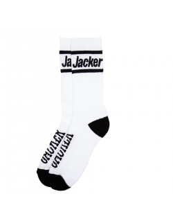 JACKER SOCKS AFTER LOGO WHITE