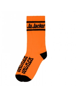 JACKER SOCKS AFTER LOGO ORANGE