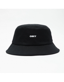 OBEY BOLD TWILL BICKET HAT BLACK