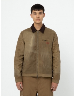 DICKIES LUCAS WAXED JACKET ACORN